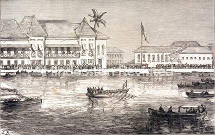 /data/Original Prints/Topography Views, City Views, Landscapes/THE PRINCE OF WALES LANDING AT THE TOWN OF NEW GOA.jpg